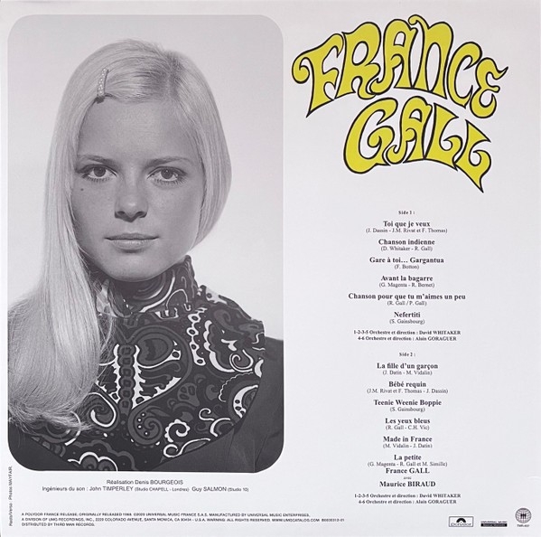 France Gall – 1968 (LP, Album, RE, 180) (Mint (M)) – 4137216753