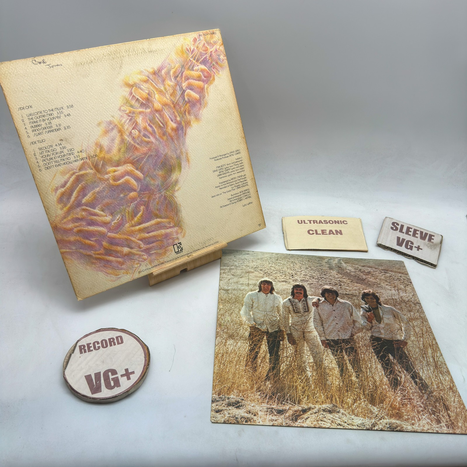 Bread – Guitar Man VG+/VG+ 1972 Santa Maria Ultrasonic Clean Press Vinyl