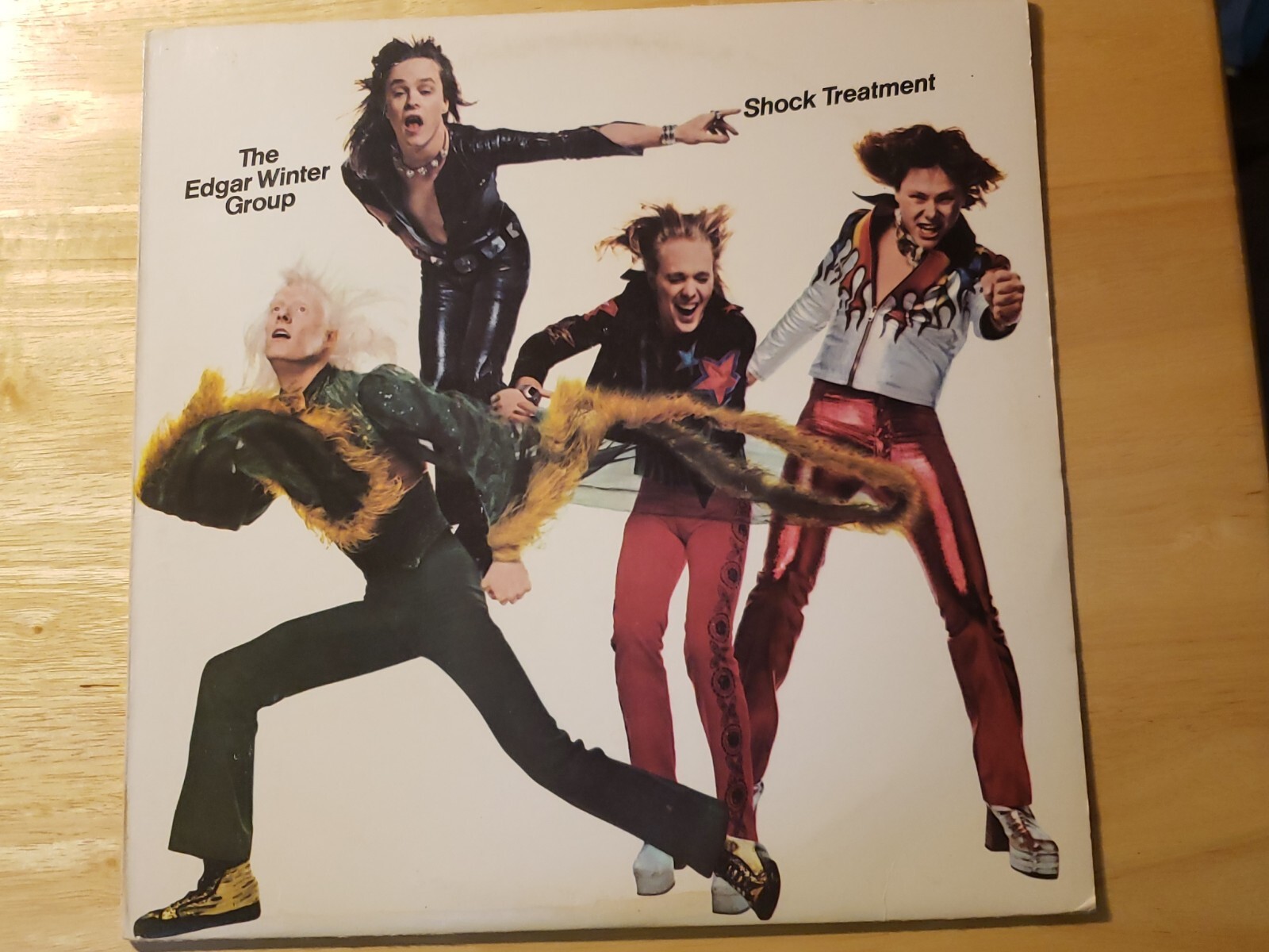 The Edgar Winter Group Shock Treatment LP 1974 Epic PE 32461