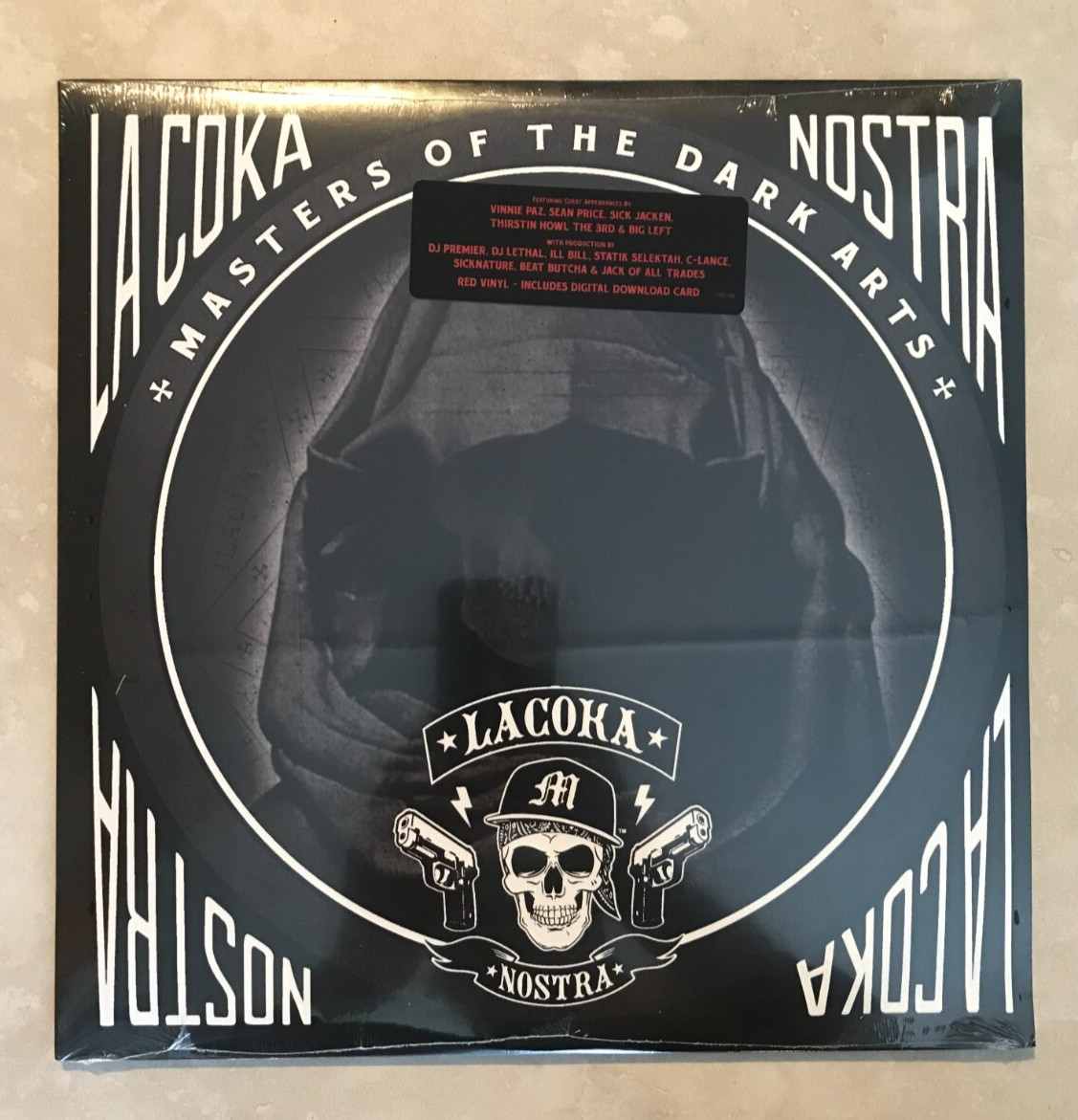 La Coka Nostra Masters Of The Dark Arts 2xLP Red vinyl Ill Bill Sean Price Necro