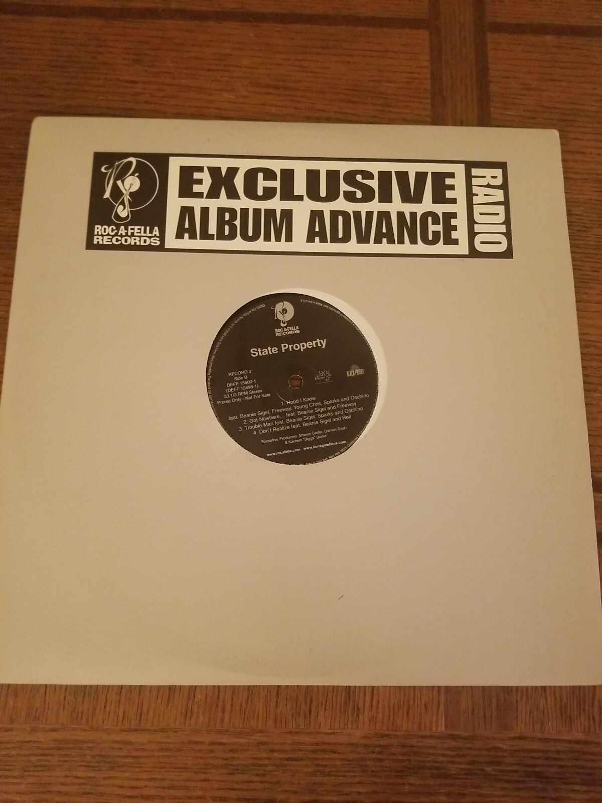 State Property Promo 2 Record Set 2002 EX