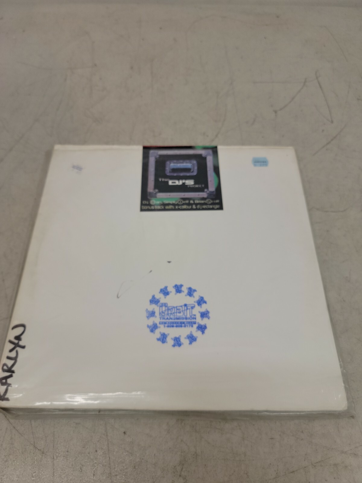 The DJ’s project, orbit transmission, LP trans record vinyl rare