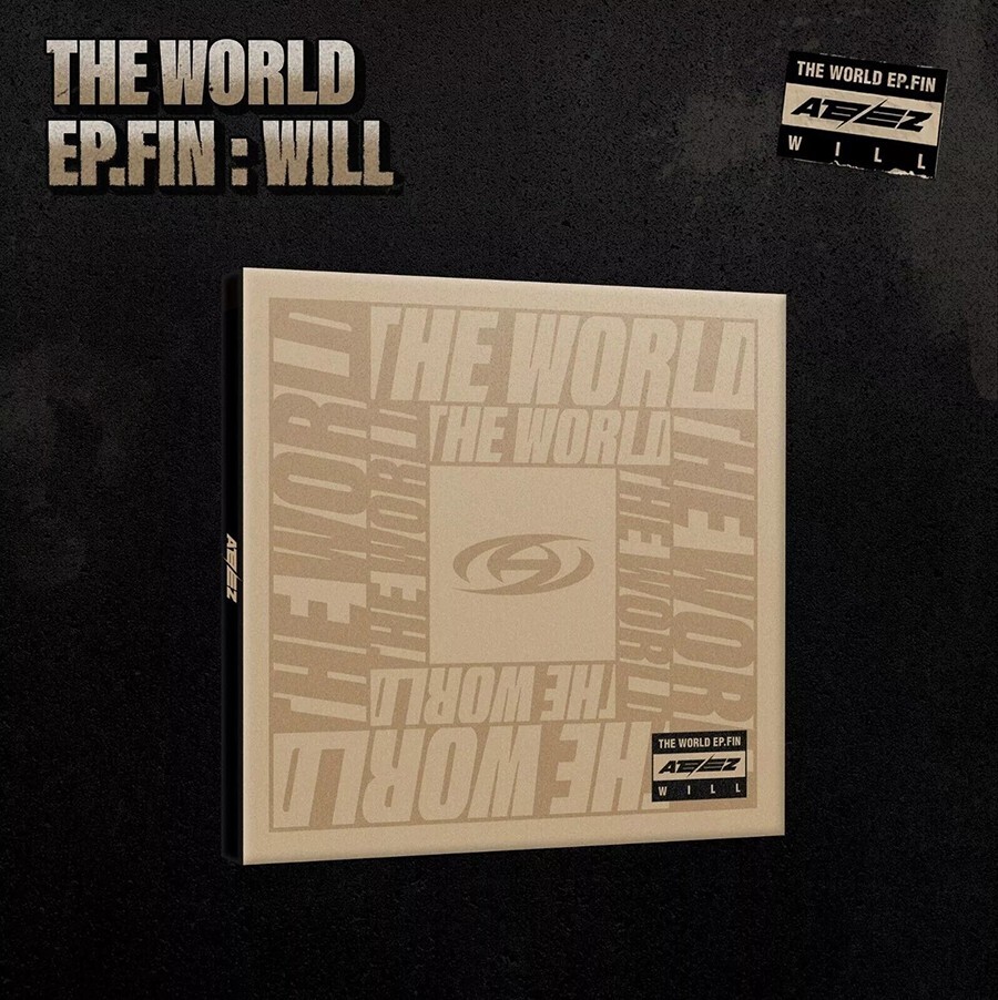 ATEEZ THE WORLD EP.FIN WILL Album DIGIPACK RANDOM Ver/CD+P.Book+Card+Sticker