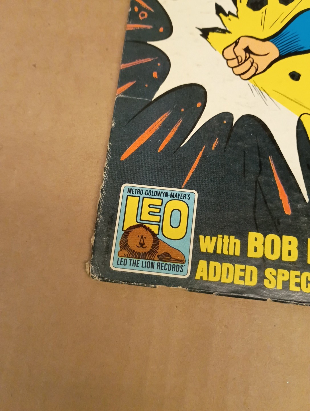 The Official Adventures–Superman LP 1966 LEO THE LION/MGM CH-1022
