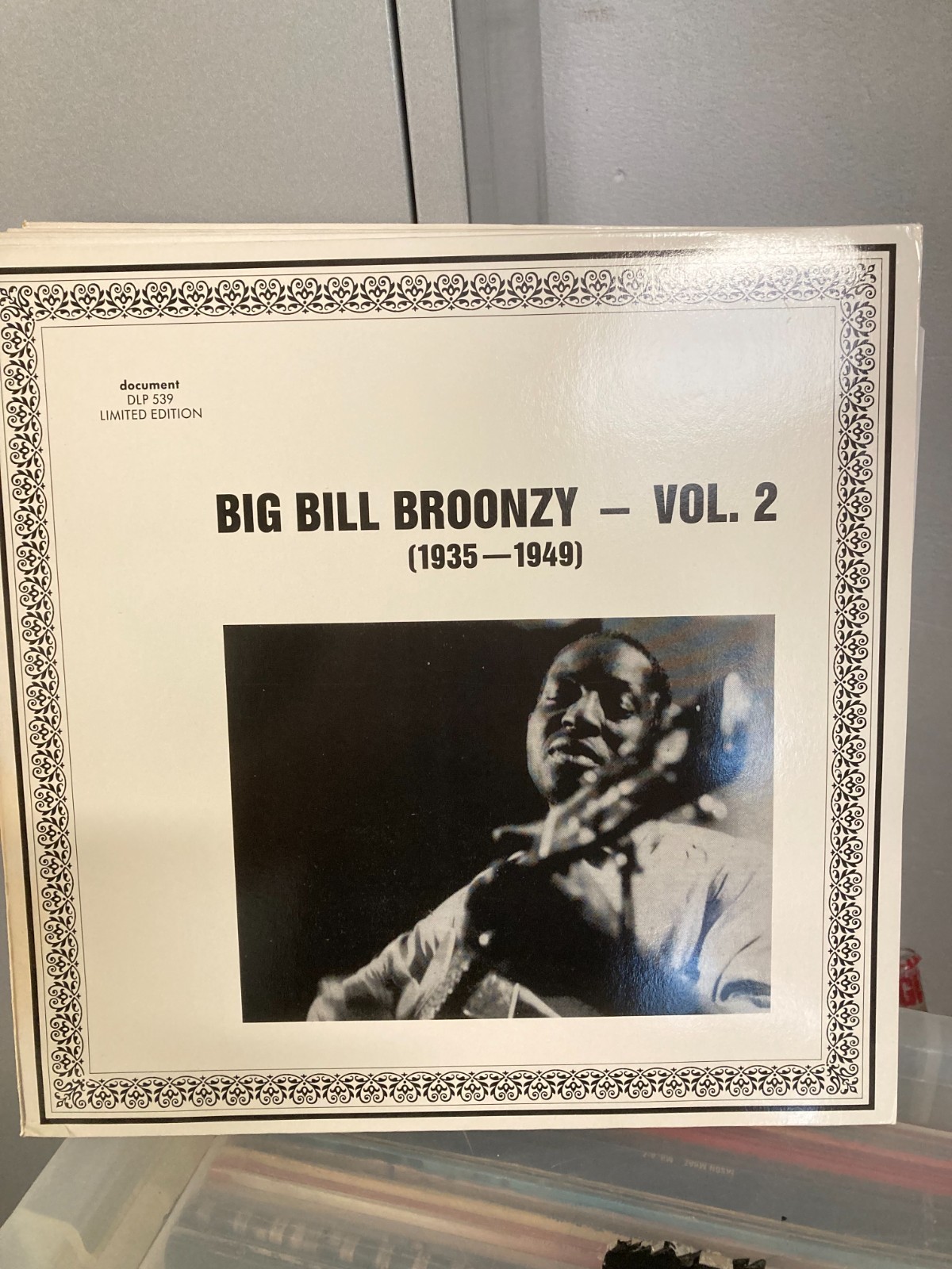 BIG BILL BROONZY VOL 2 1935 – 1949, VINYL LP, DOCUMENT DLP558, EX