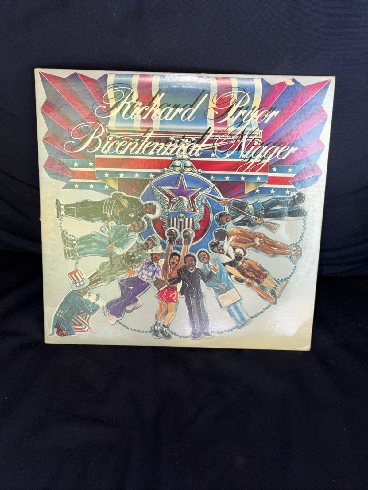Richard Pryor ♫ Bicentennial Nigger ♫ Rare 1976 Warner Bros. Vinyl LP in Shrink