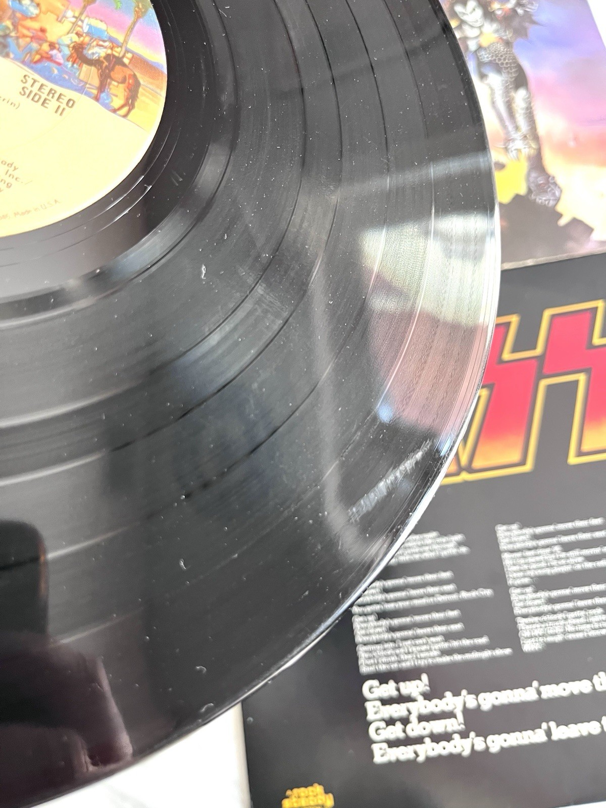 Kiss Destroyer Vinyl Record Album LP 1976 Repress EX NICE