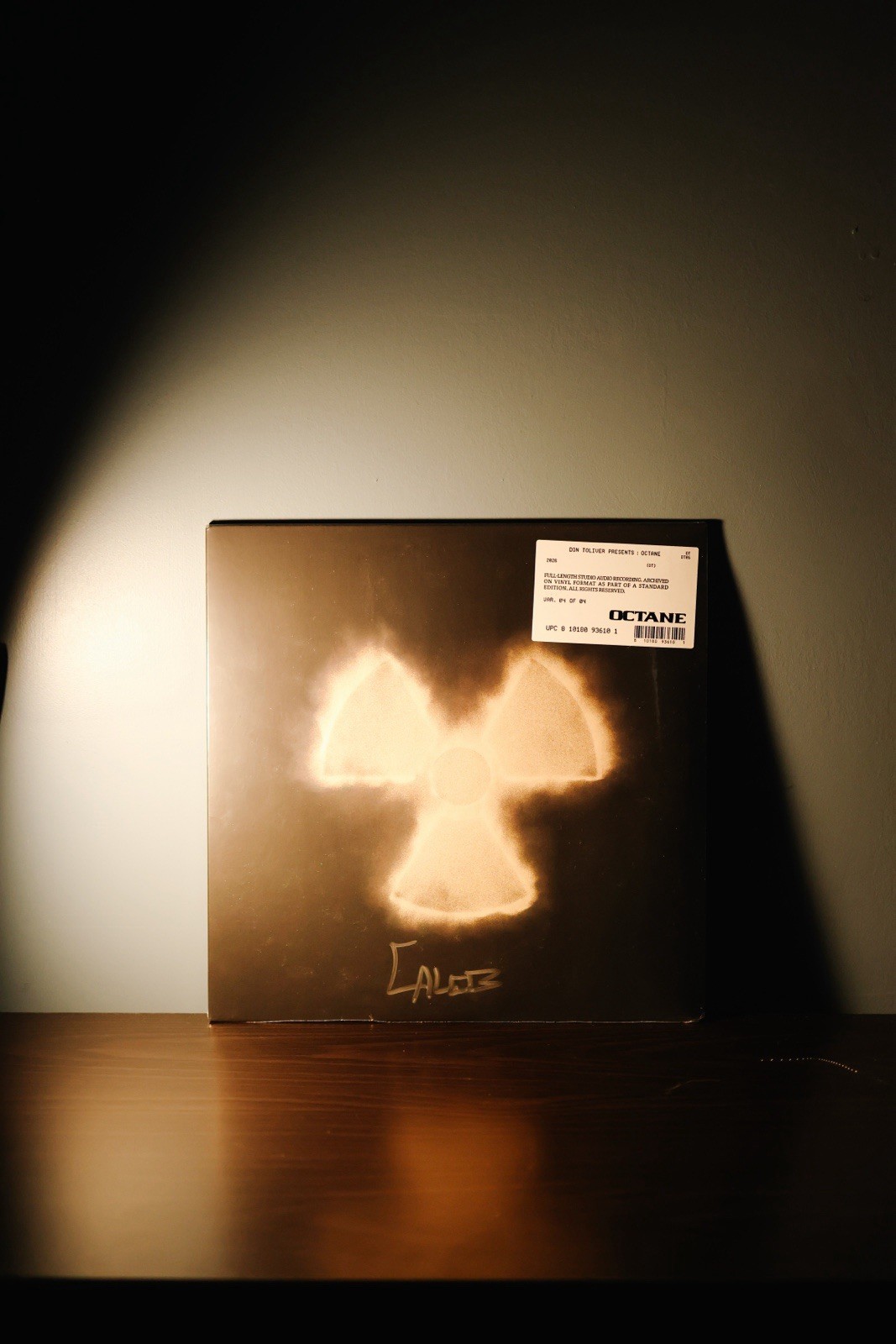 Don Toliver “OCTANE” Autographed 2LP First Pressing Vinyl Variant 4 of 4