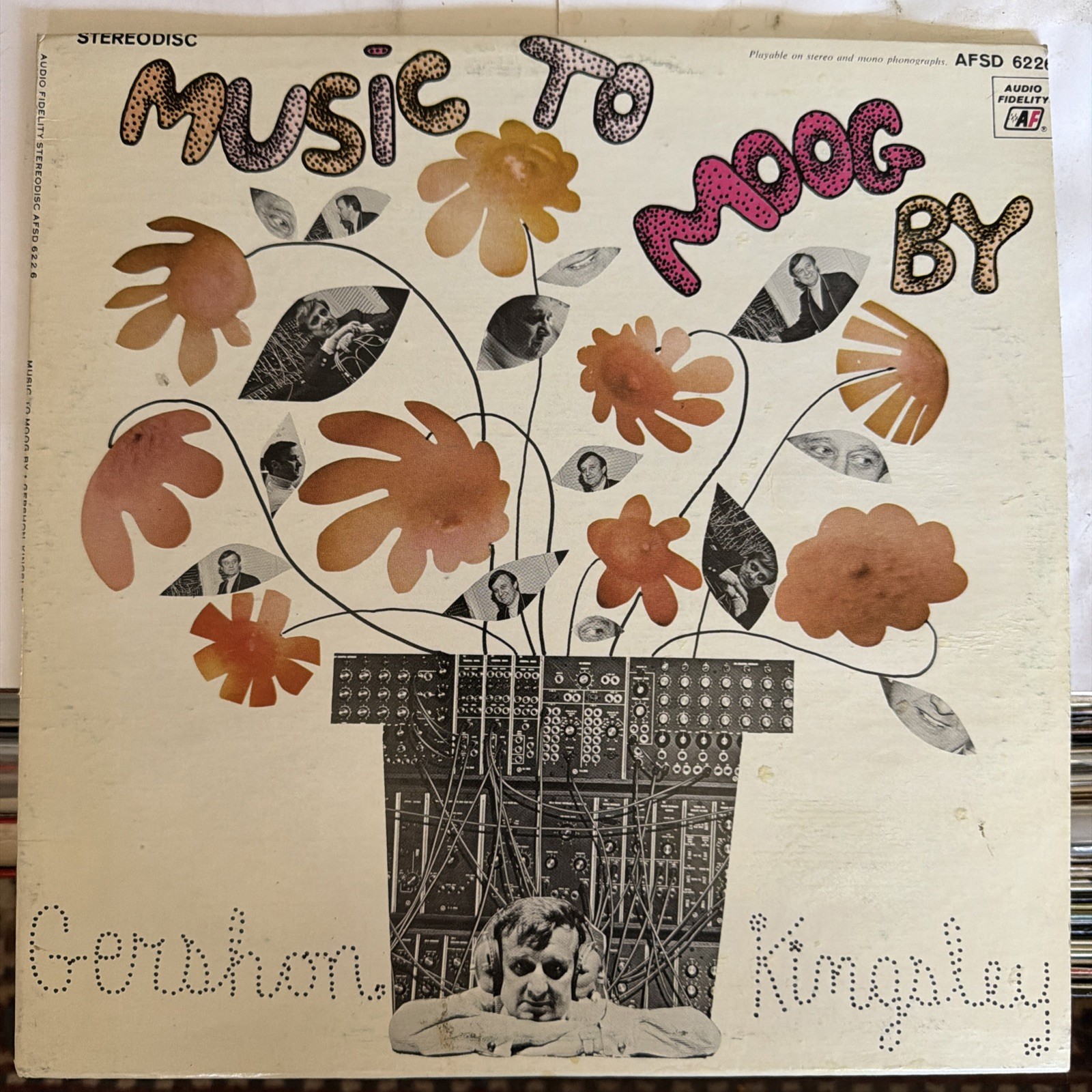 Gershon Kingsley Music To Moog By 1969 Audio Fidelity LP VG++/VG+