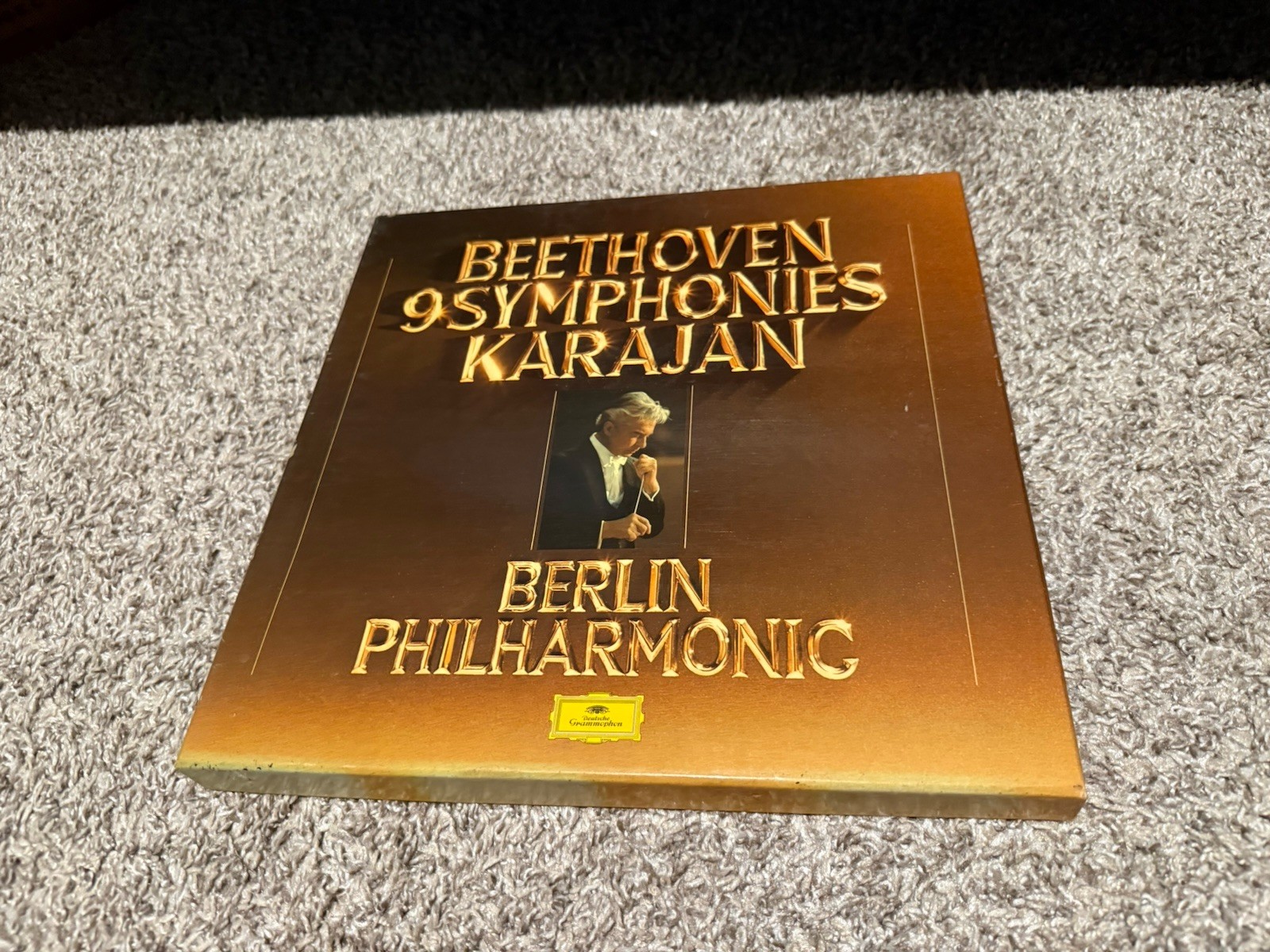 BEETHOVEN Symphonies Complete – KARAJAN, Berlin – DG ST 8LP BOX 1977