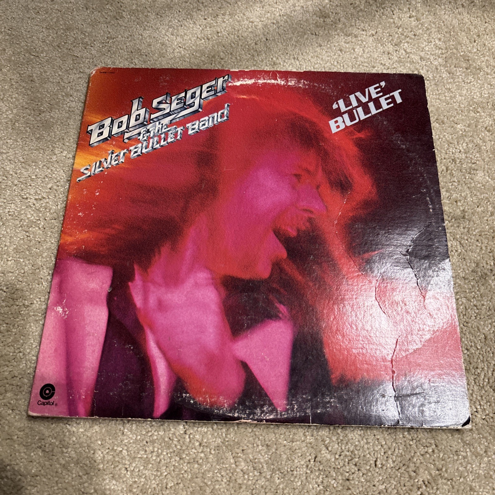 Bob Seger and the Silver Bullet Band Live Bullet 1976 Vinyl LP Record Album