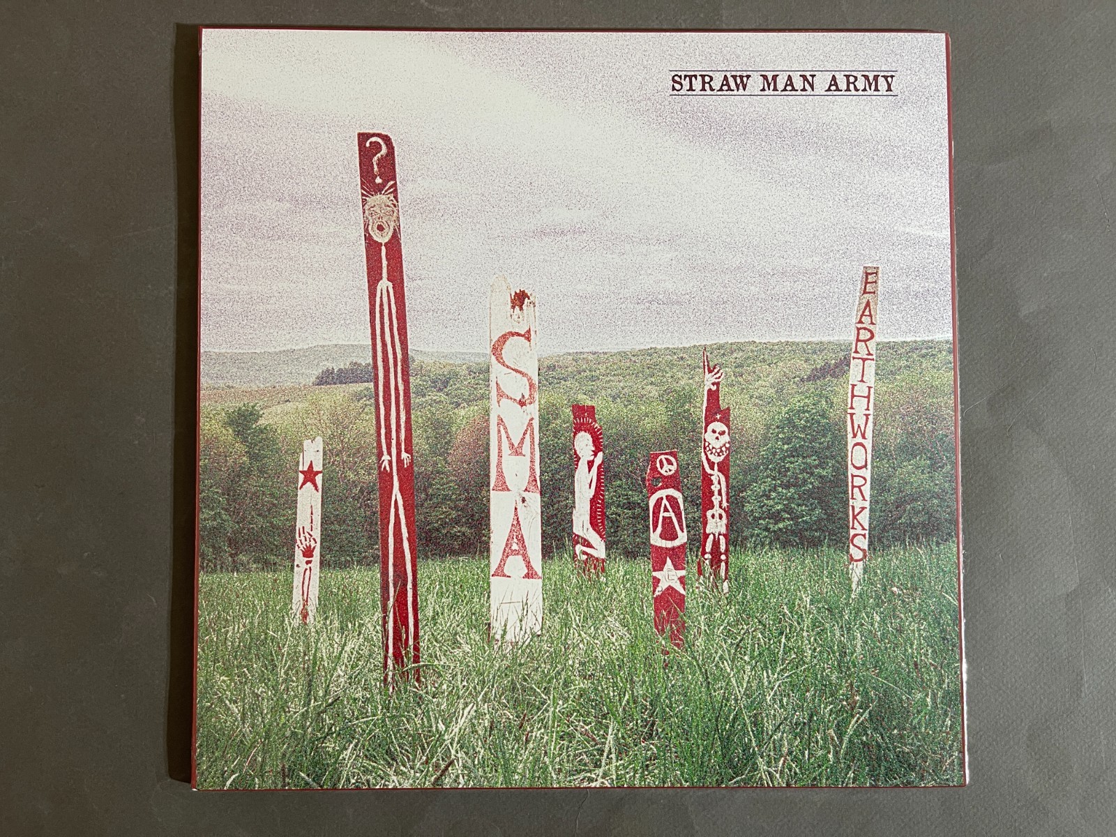 SEALED STRAW MAN ARMY EARTHWORKS LP FFO ZOUNDS BYRDS THE EX SUN RA CRASS