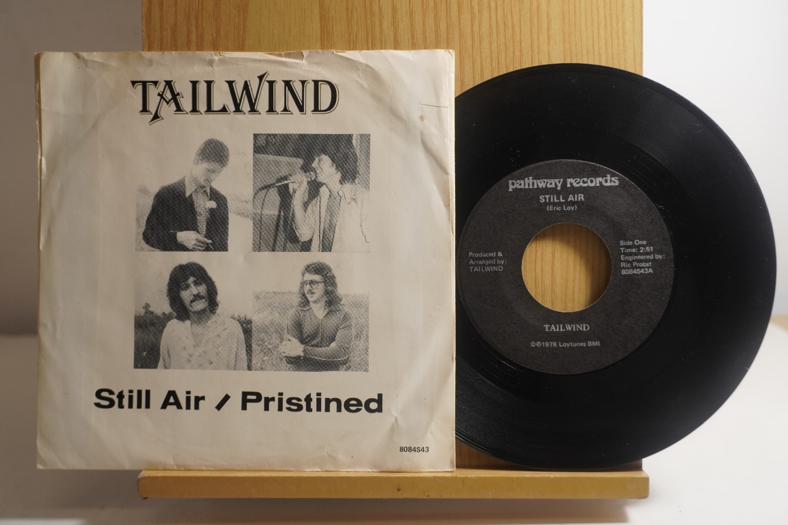Tailwind Ohio Hard Rock Prog 45 Still Air bw Pristined on Pathway