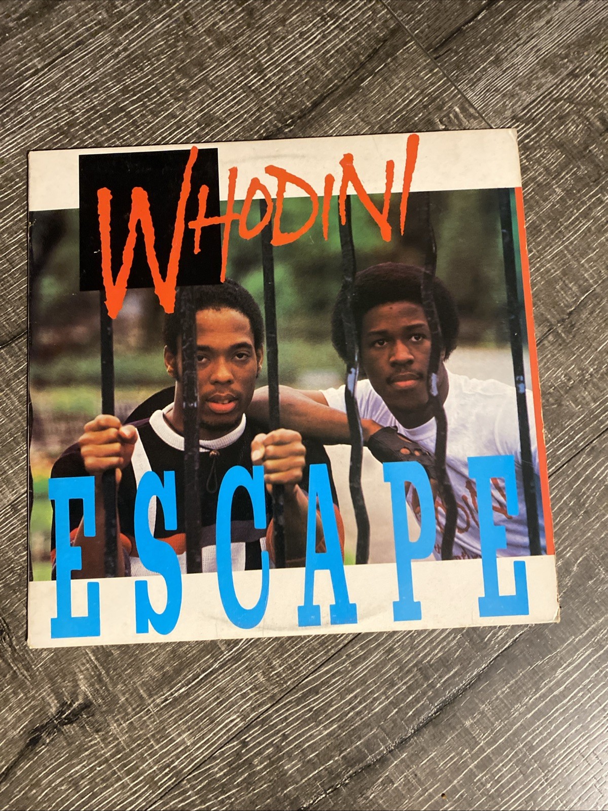 Whodini Escape LP 1984 Jive Records Electro Hip Hop Vinyl