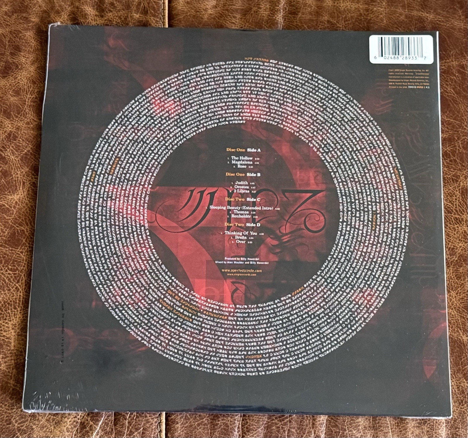 A Perfect Circle ~ Mer de Noms, RSD Essential – 2LP Orange/Multi Splatter Vinyl