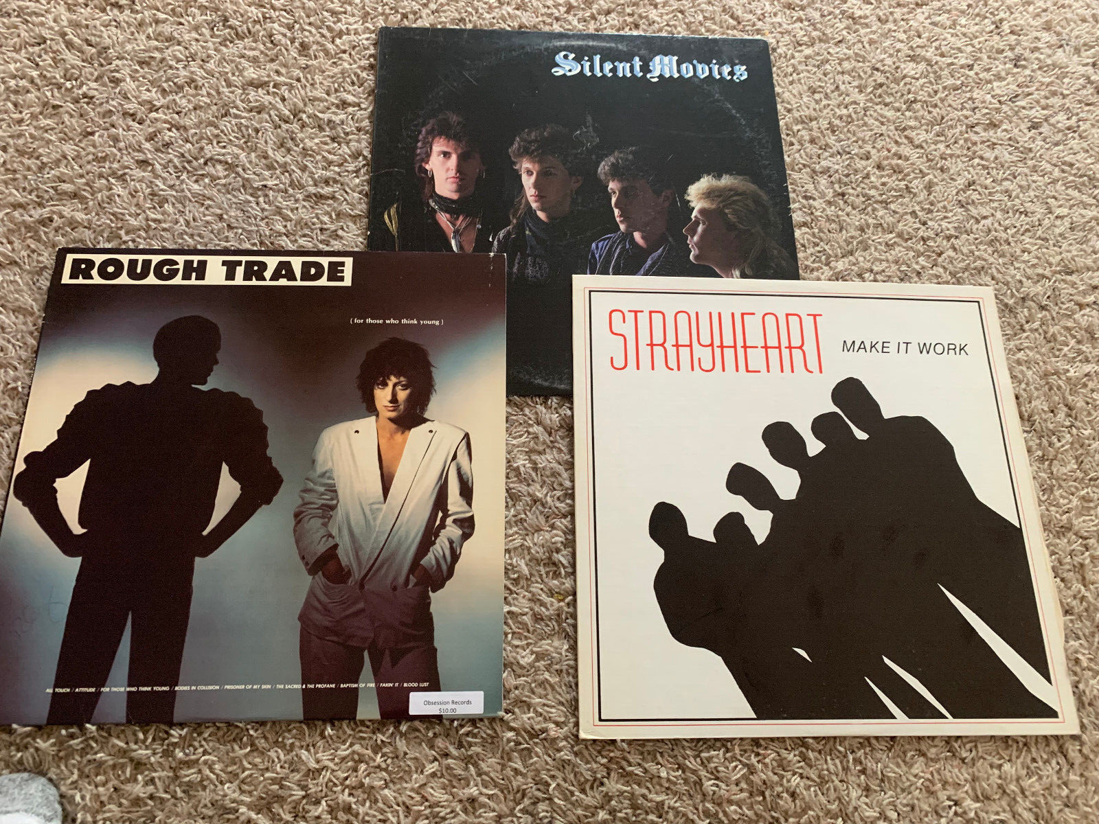 obscure new wave/power pop 3LPs4ONE strayheart/rough trade/silent movies