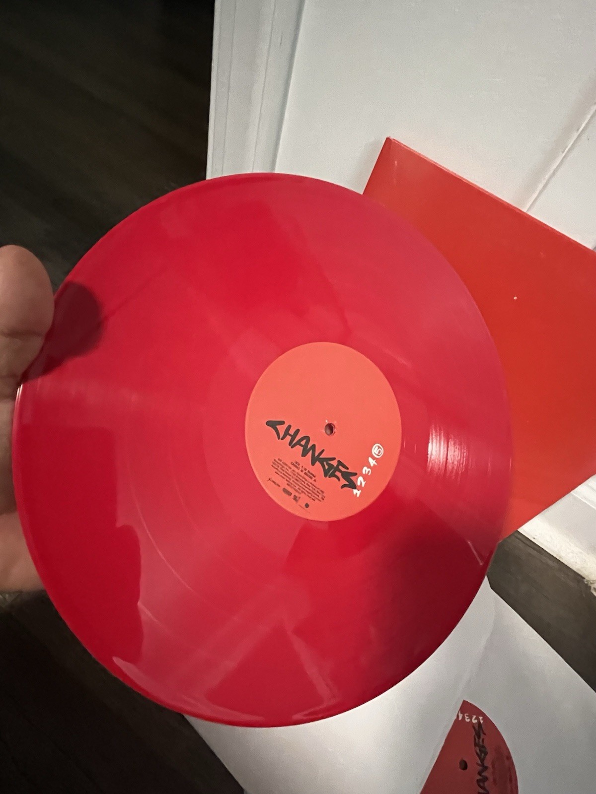Justin Bieber – Changes Red Colored Vinyl, Gatefold LP Jacket, VG+/VG+!