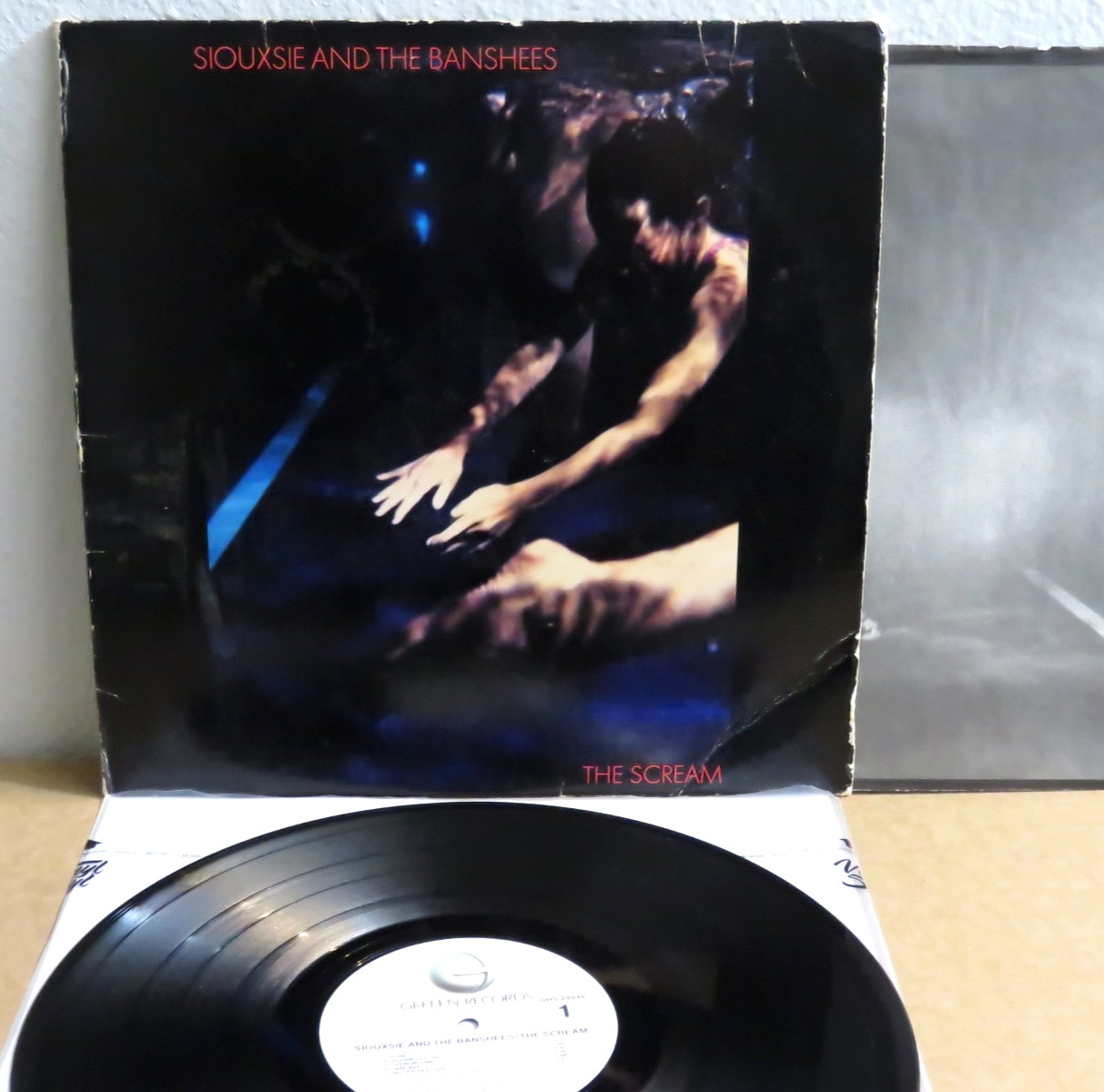 Siouxsie And The Banshees: The Scream LP Geffen 1978 Original G+/G