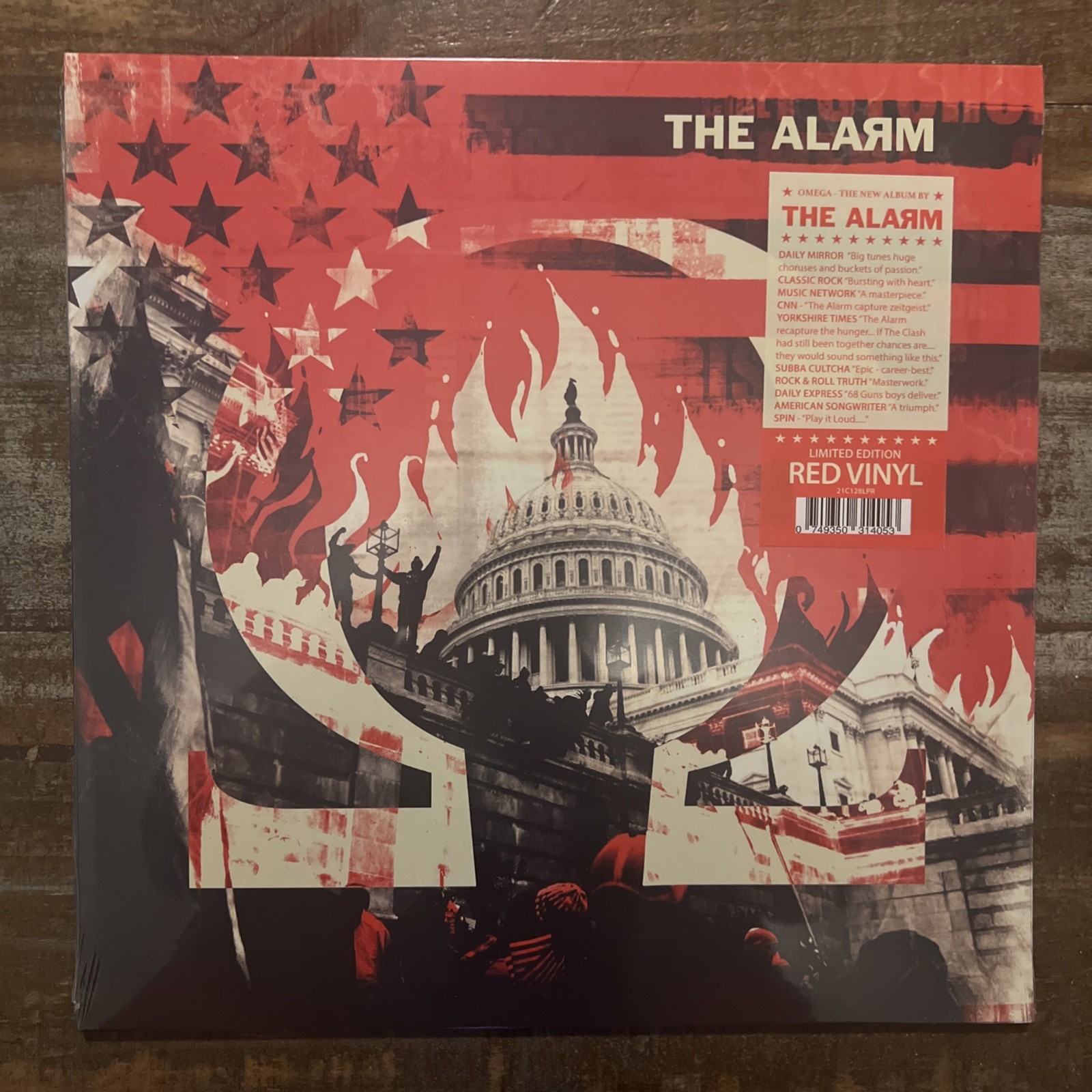 The Alarm – Omega (2022) New Sealed Red Vinyl