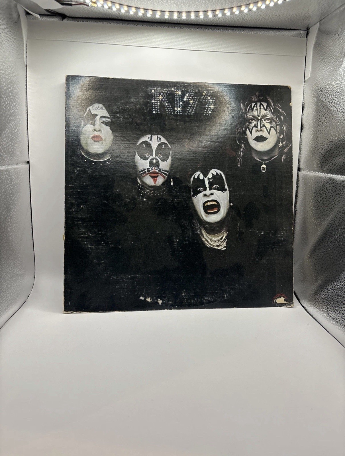 KISS Self Titled Original NBLP 7001 Vinyl Record LP Casablanca 1973 Tested