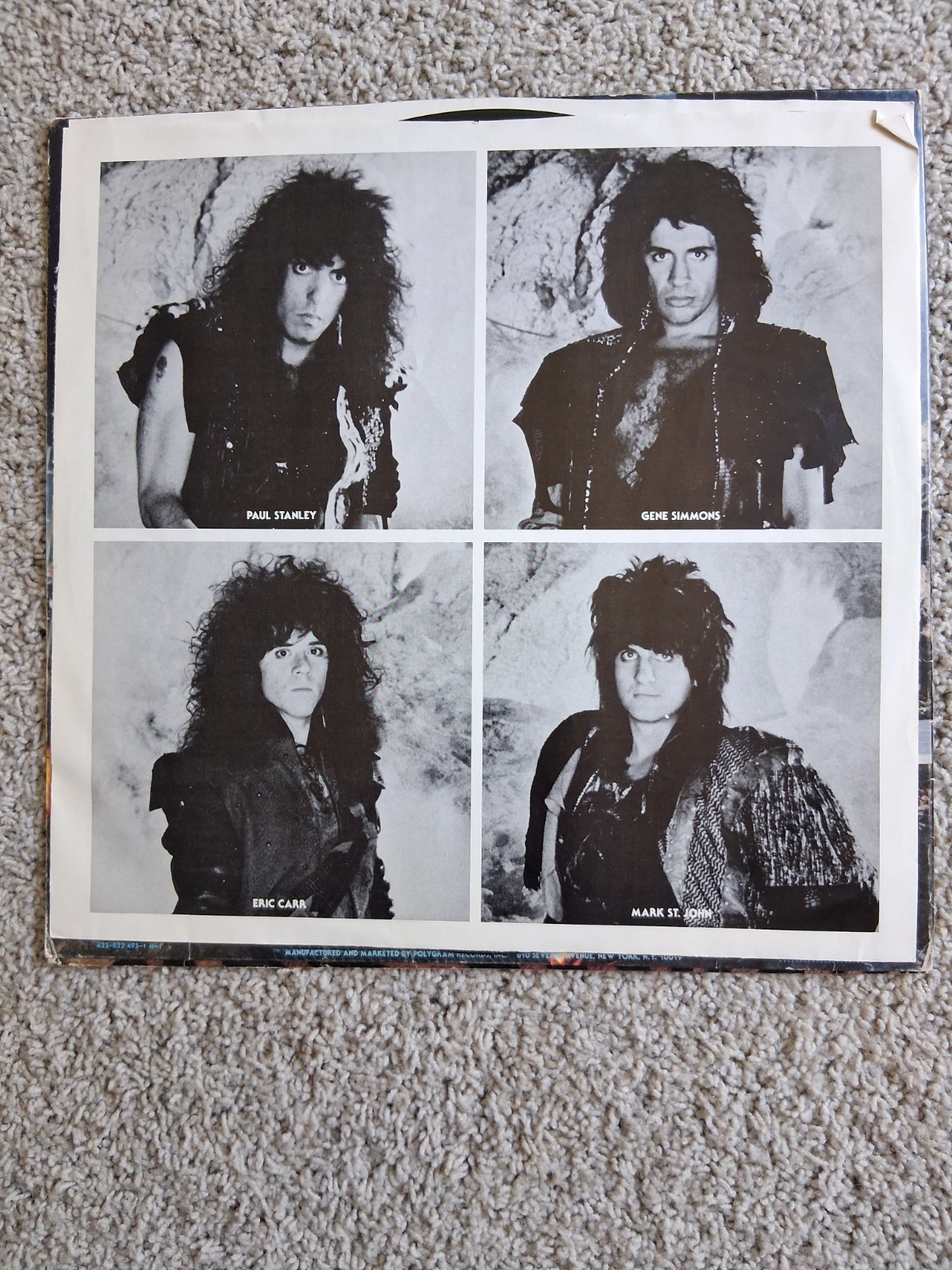KISS Animalize Vinyl Record LP Album 1984 Mercury Records Hard Rock