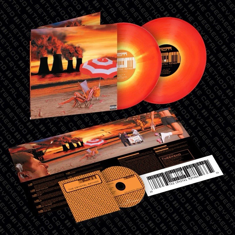 The Crystal Method: Tweekend IVC Edition Vinyl 2LP + CD #’d/3000 PRESALE 🆕✅