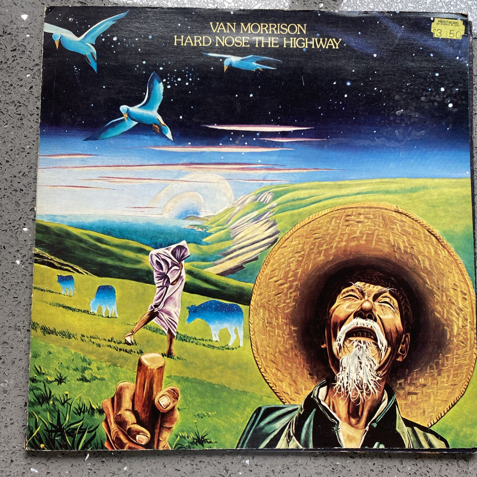 Van Morrison “Hard Nose The Highway” Rare Canada vinyl 1973 Warner Bros BS 2712
