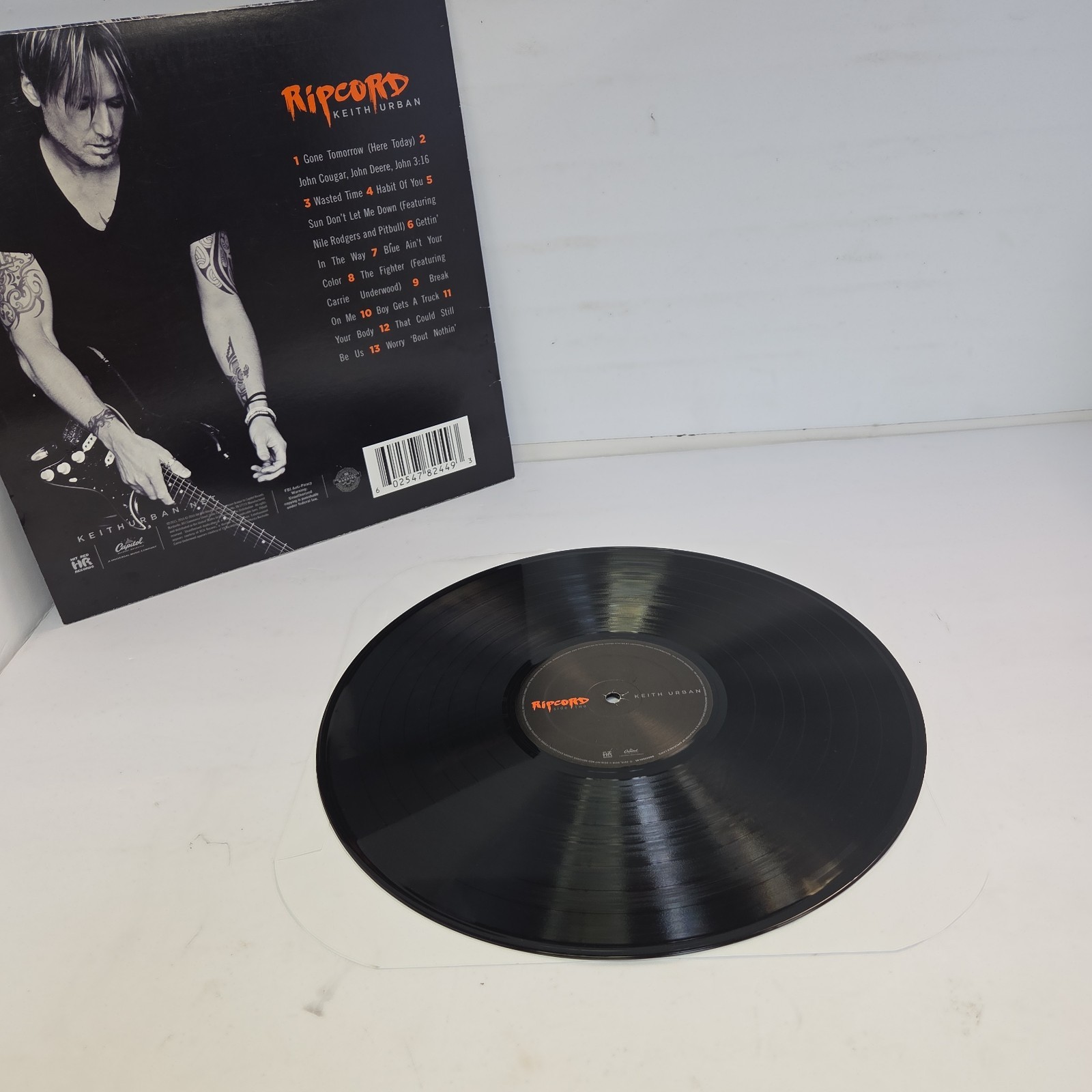 Keith Urban Ripcord (Record, 2016) 12″ Vinyl LP Capital Records 2016