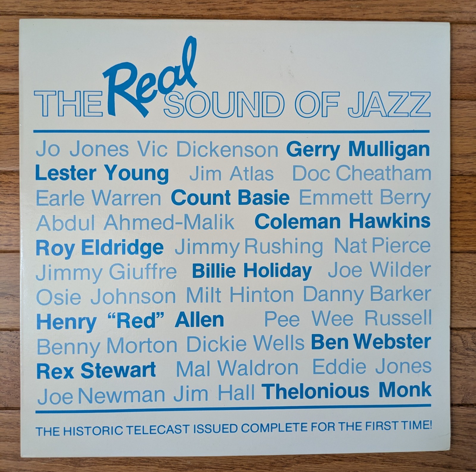 [pressed in W Germany] The Real Sound of Jazz – 1957 CBS TV special