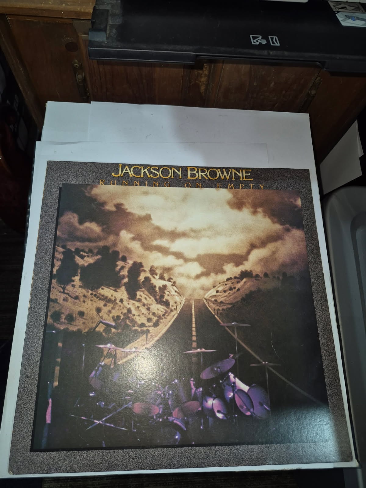 JACKSON BROWNE Running on Empty 1977 Asylum 1st Press 6E-113 Booklet