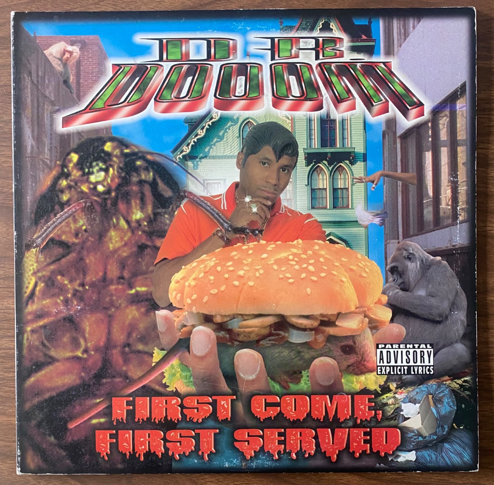 Dr. Dooom – First Come, First Served 2xLP – 1999 Funky Ass dr octagon kool keith