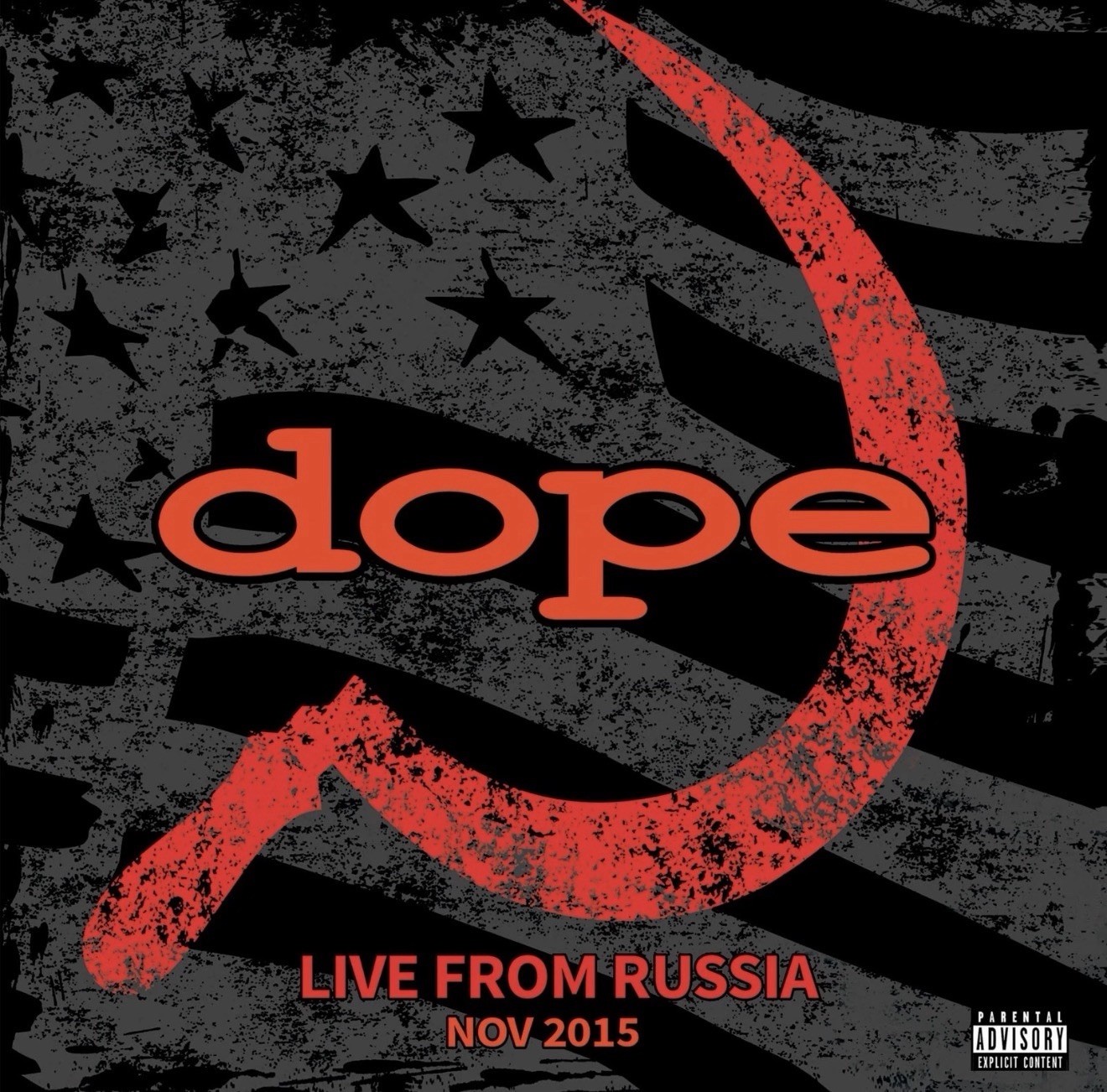 Dope Live From Russia Nov 2015 Red Marble Vinyl LP Limited Edition