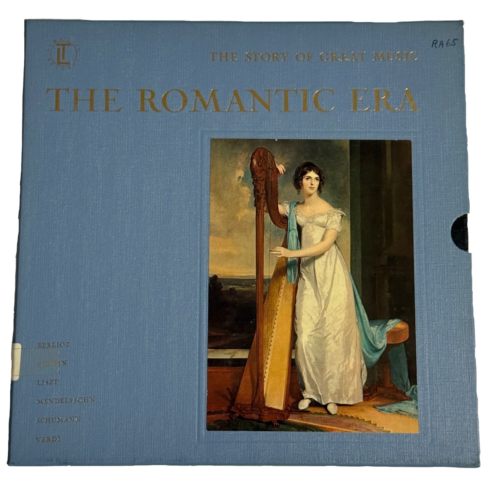 Time Life The Story of Great Music The Romantic Era 6 LP Record Set Book Guide