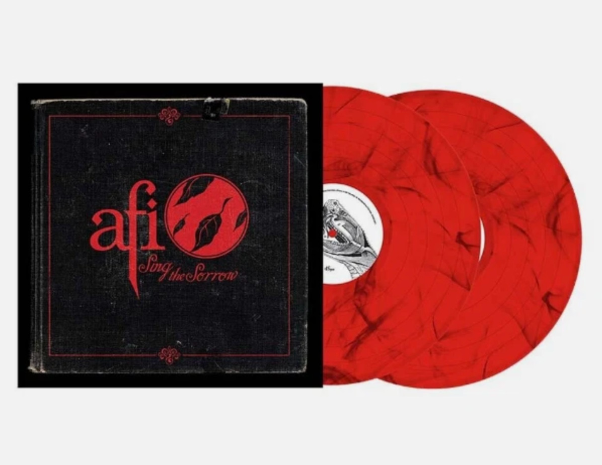 AFI – Sing The Sorrow Vinyl 2LP Album – Red w/ Black Smoke Web Store Exclusive