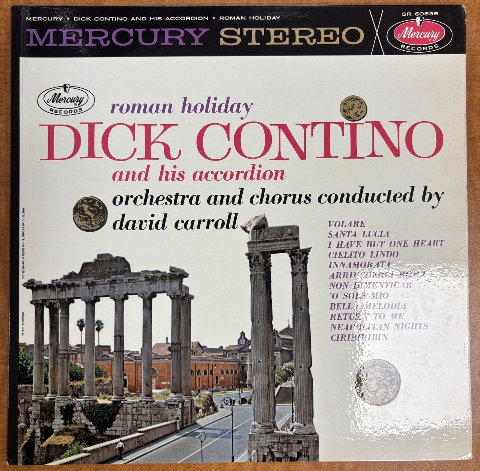 Dick Contino Roman Holiday Mercury SR 60635