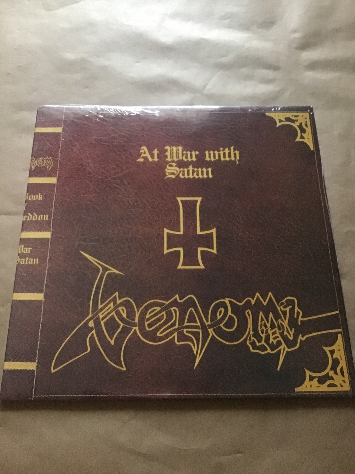 Venom,at War With Satan,Vinyl,Earmark,641013,Italy, Reissue,Brand New LP.