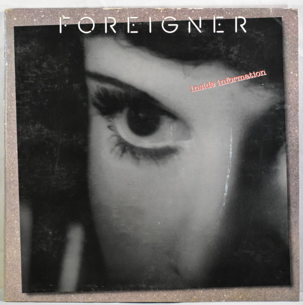 Foreigner – Inside Information (1987) Vinyl Record LP