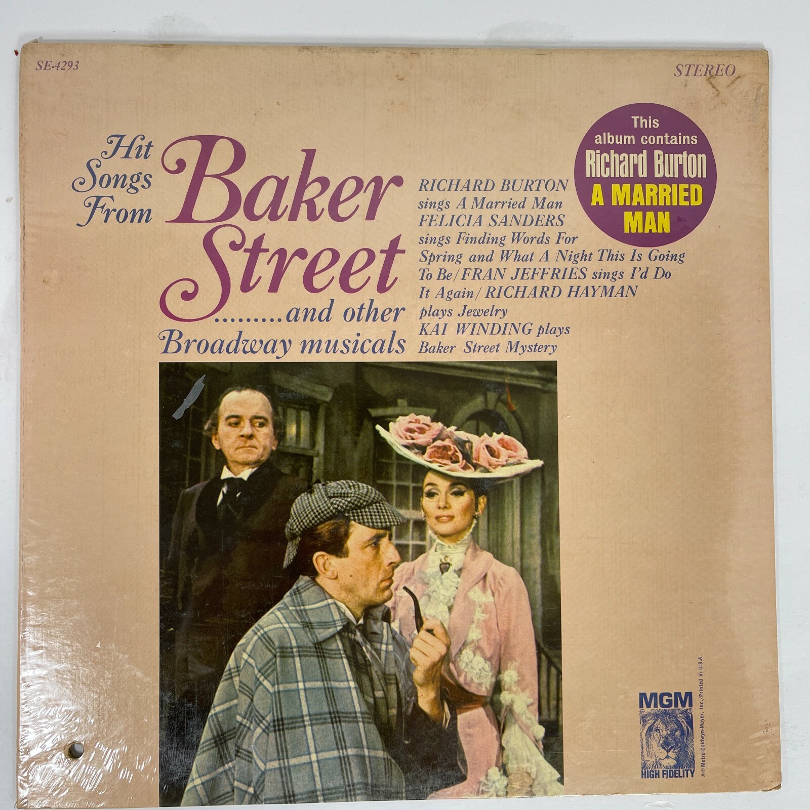 Hit Songs From Baker Street…..and other Broadway Musicals Vinyl, LP NEW SEALED