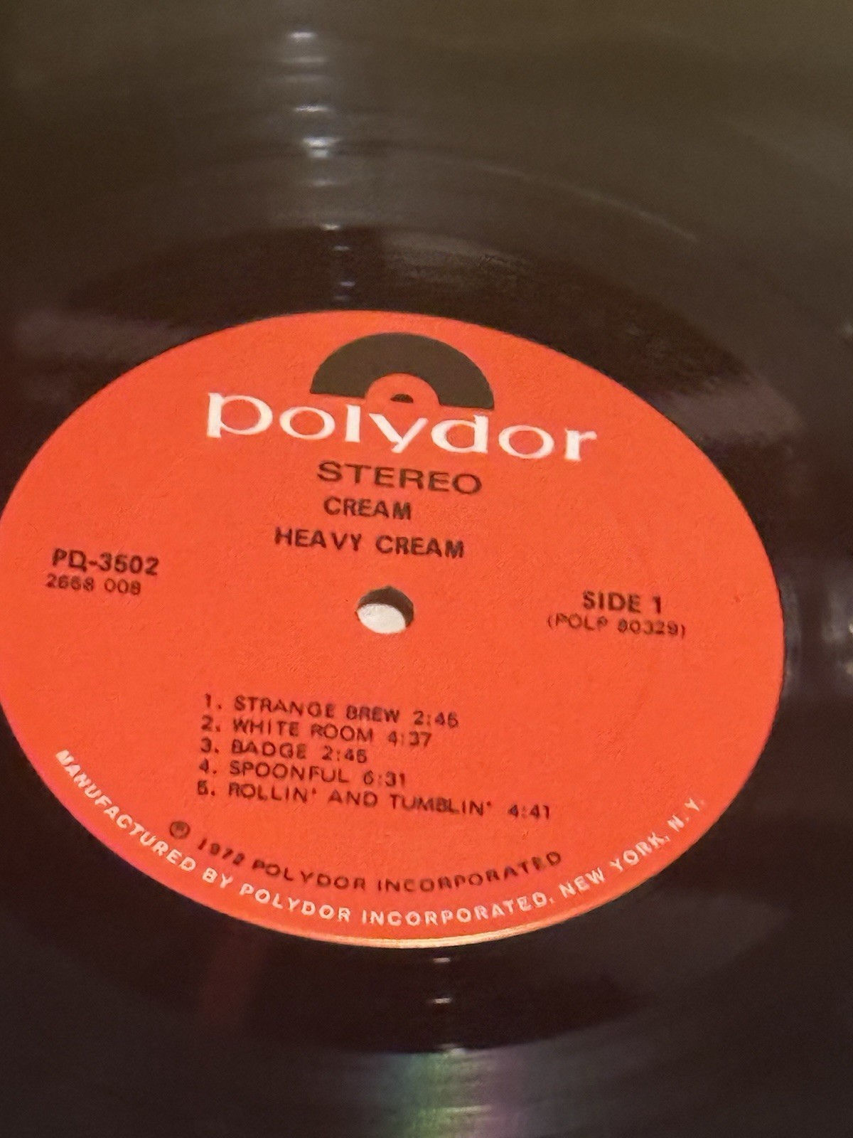 Cream Heavy Cream 2LP 1972 Polydor PD-3502 Monarch Press MINT Unplayed