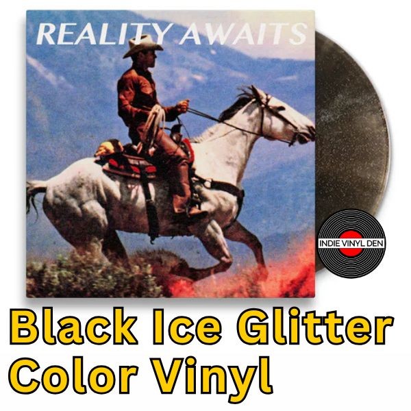 Strokes, The – Reality Awaits – Black Ice Glitter Color Vinyl Record