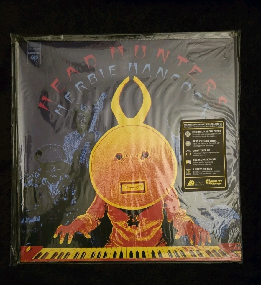 SALE! HERBIE HANCOCK Head Hunters 2lpx45rpm Analogue Productions SEALED new