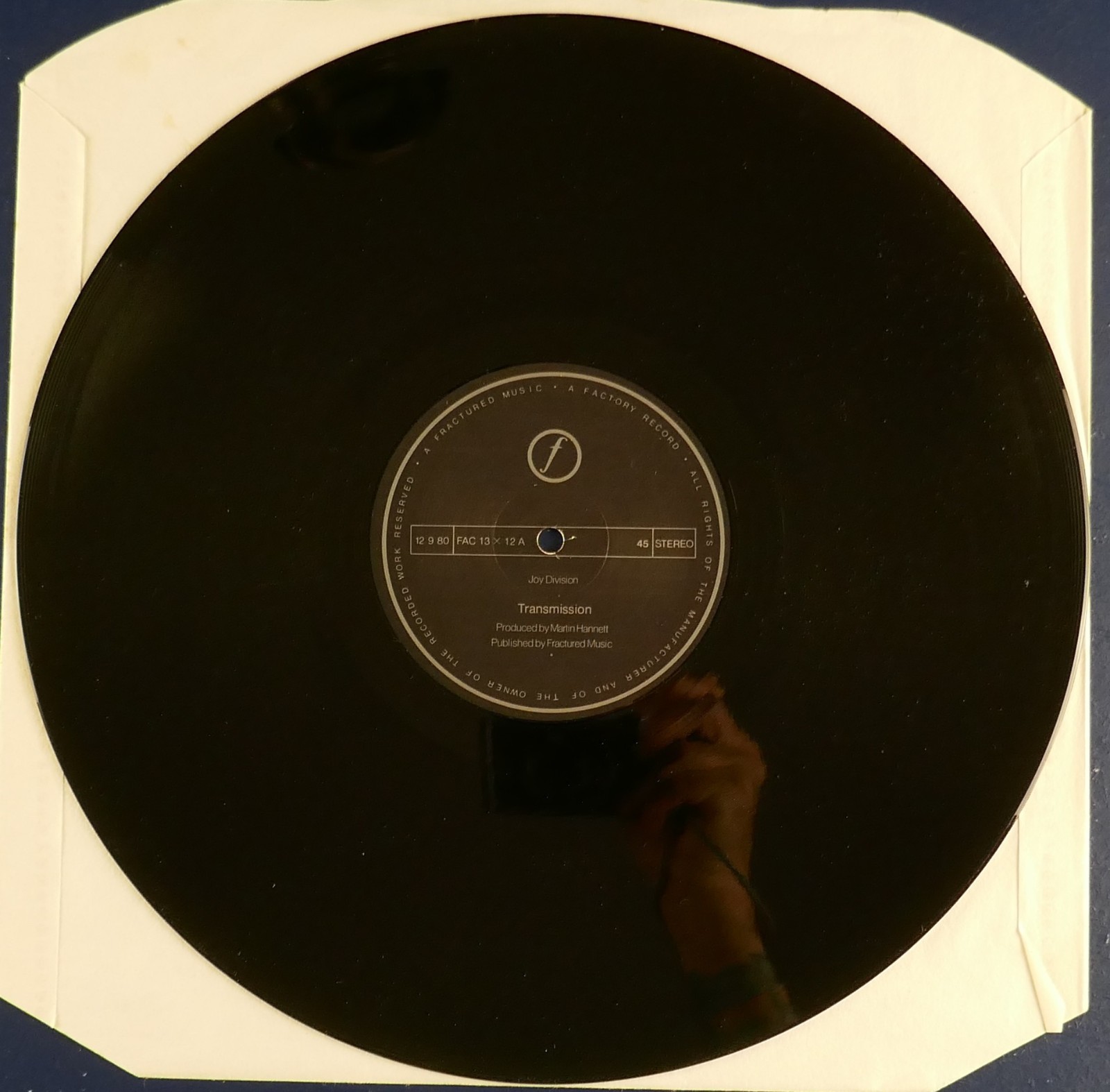 Joy Division – Transmission – 12″ Vinyl Single