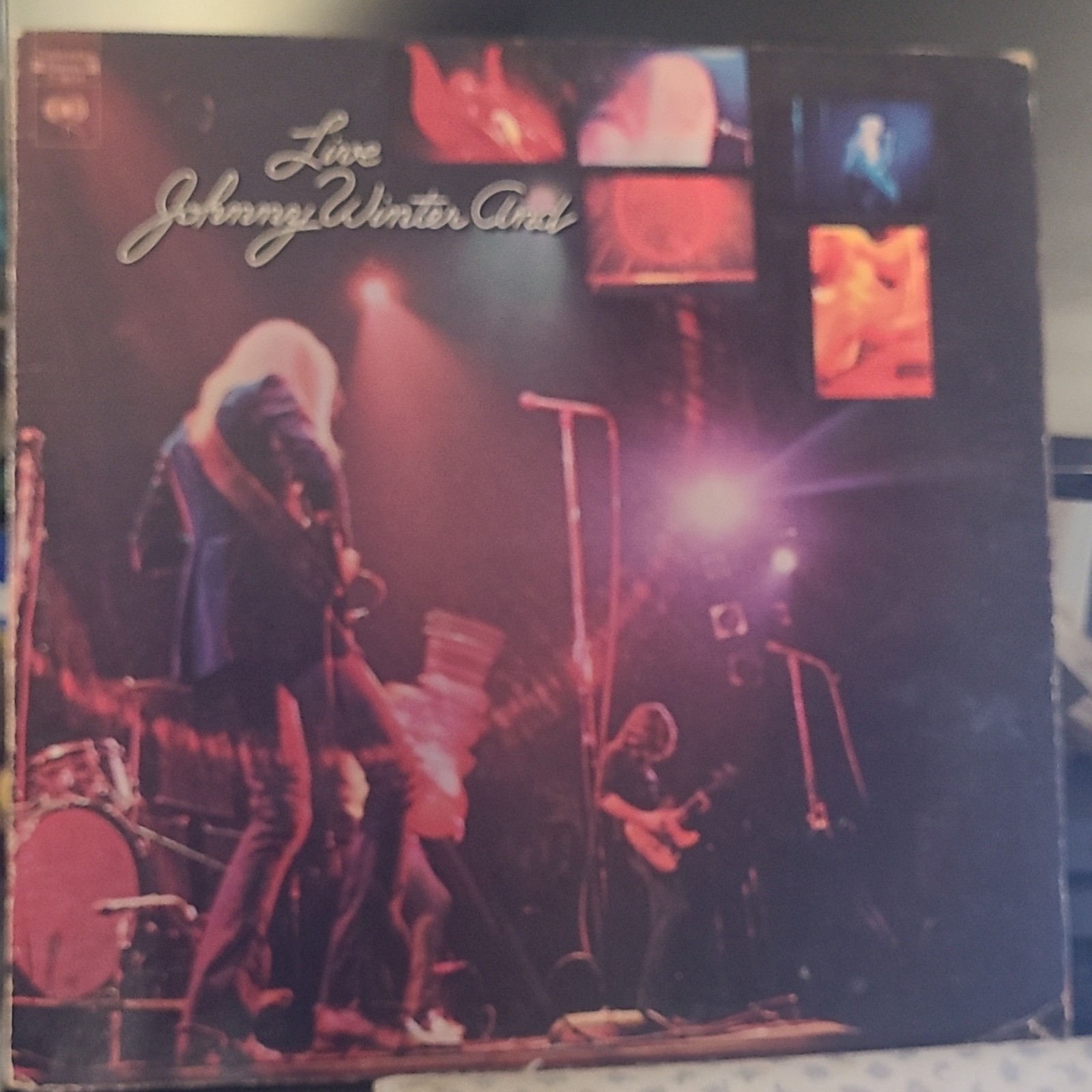 Johnny Winter – Live Johnny Winter And 12″ Vinyl LP (Columbia) C 30475