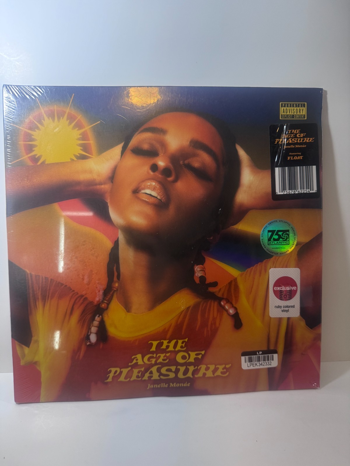 Janelle Monae LP record The Age Of Pleasure Ruby Red Colored Vinyl 2023 Sealed