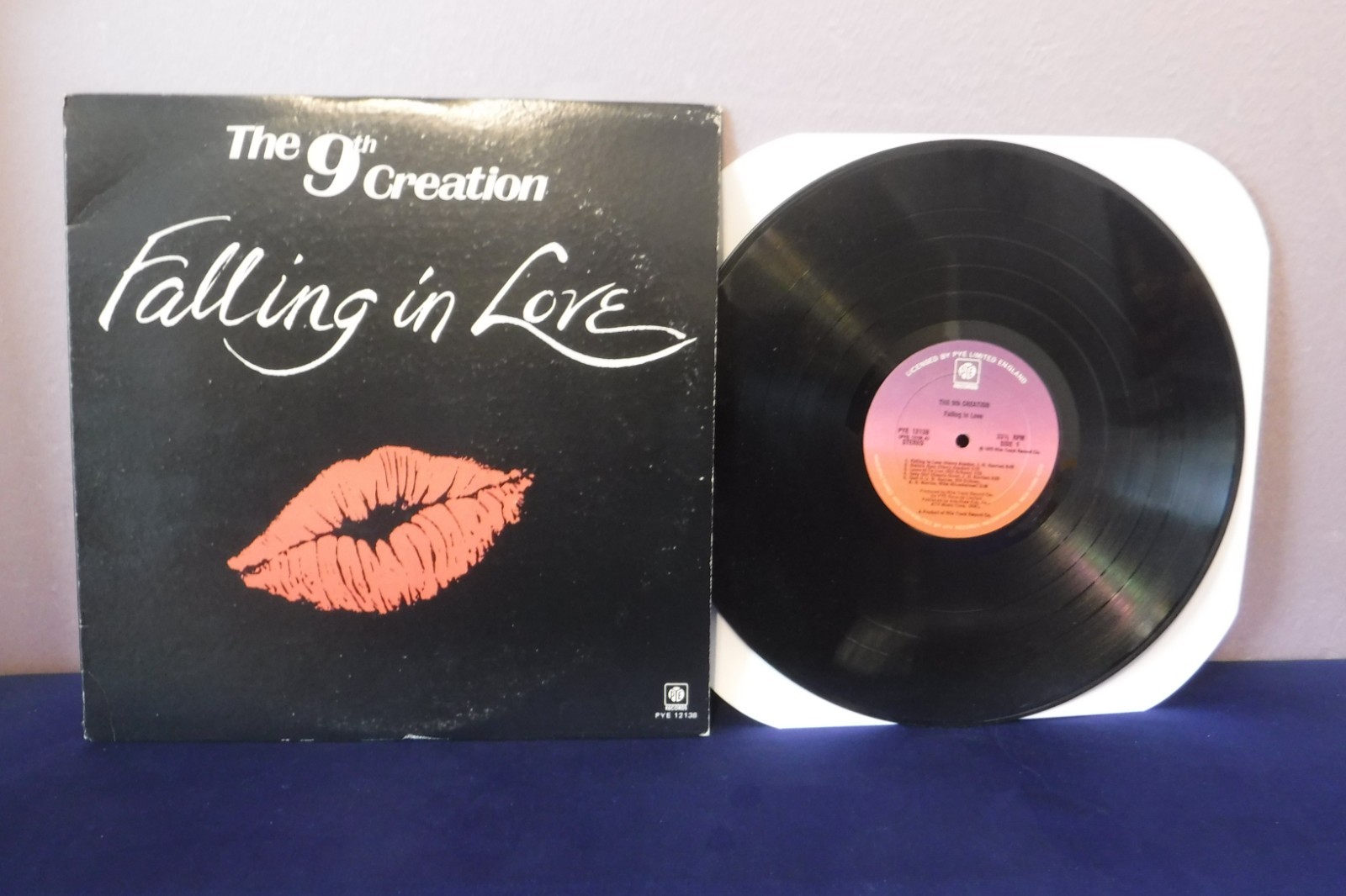 The 9th Creation, Falling in Love, 1975 PYE Records PYE 12138 Funk Soul