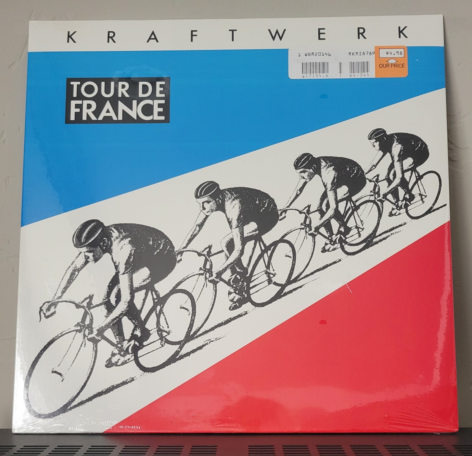 Kraftwerk – Tour de France 12″ EP LP 1983 U.S. Press FACTORY SEALED RARE !!