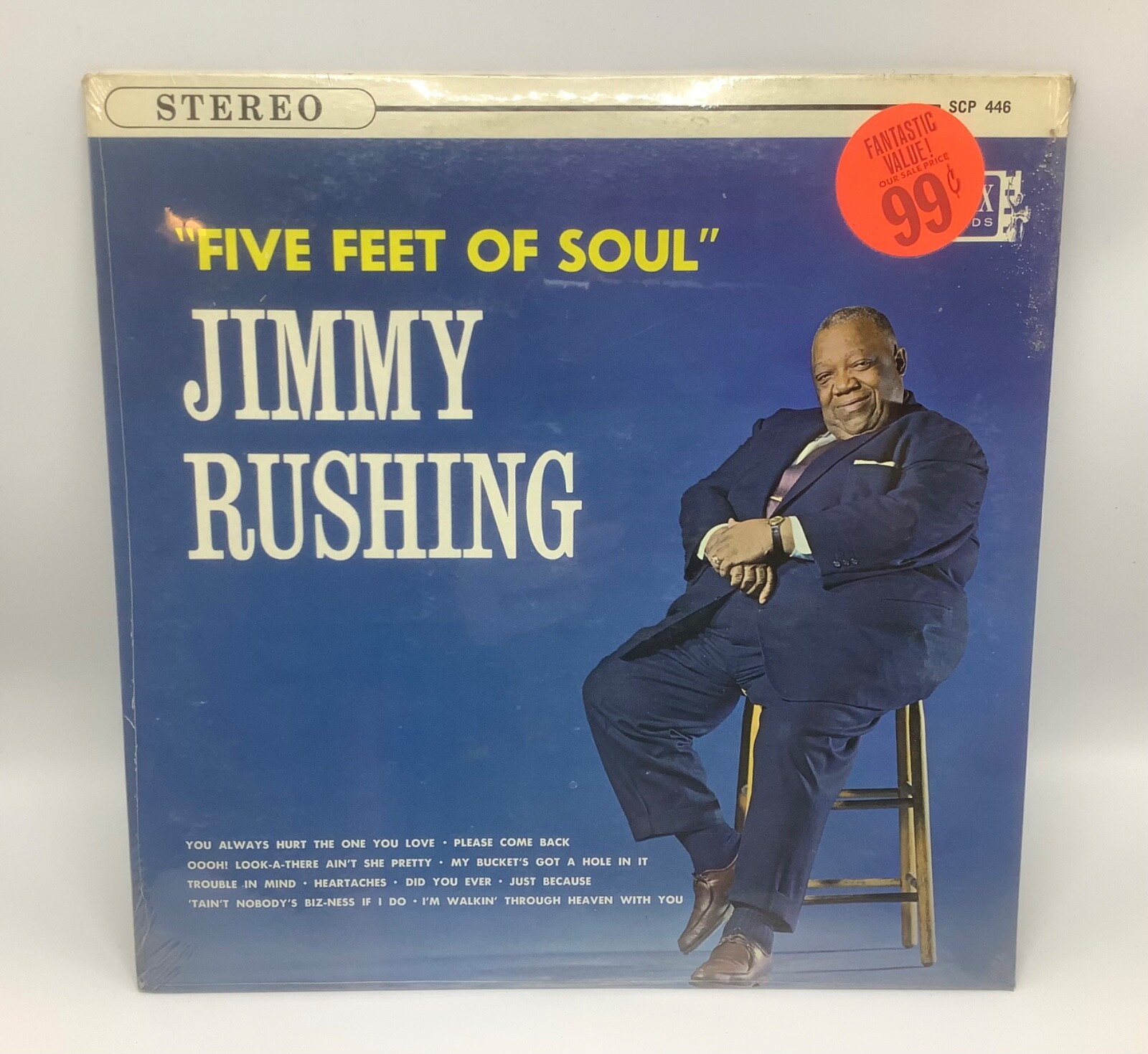 Jimmy Rushing—Five Feet of Soul -1963 12” Colpix Records – SEALED