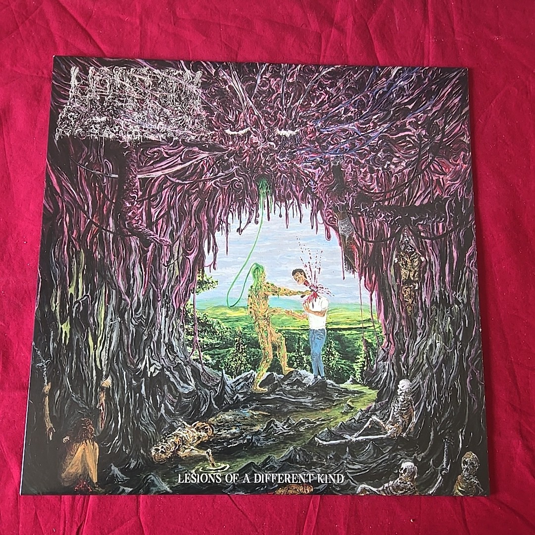 Undeath – Lesions Of A Different Kind. Transparent Purple Vinyl