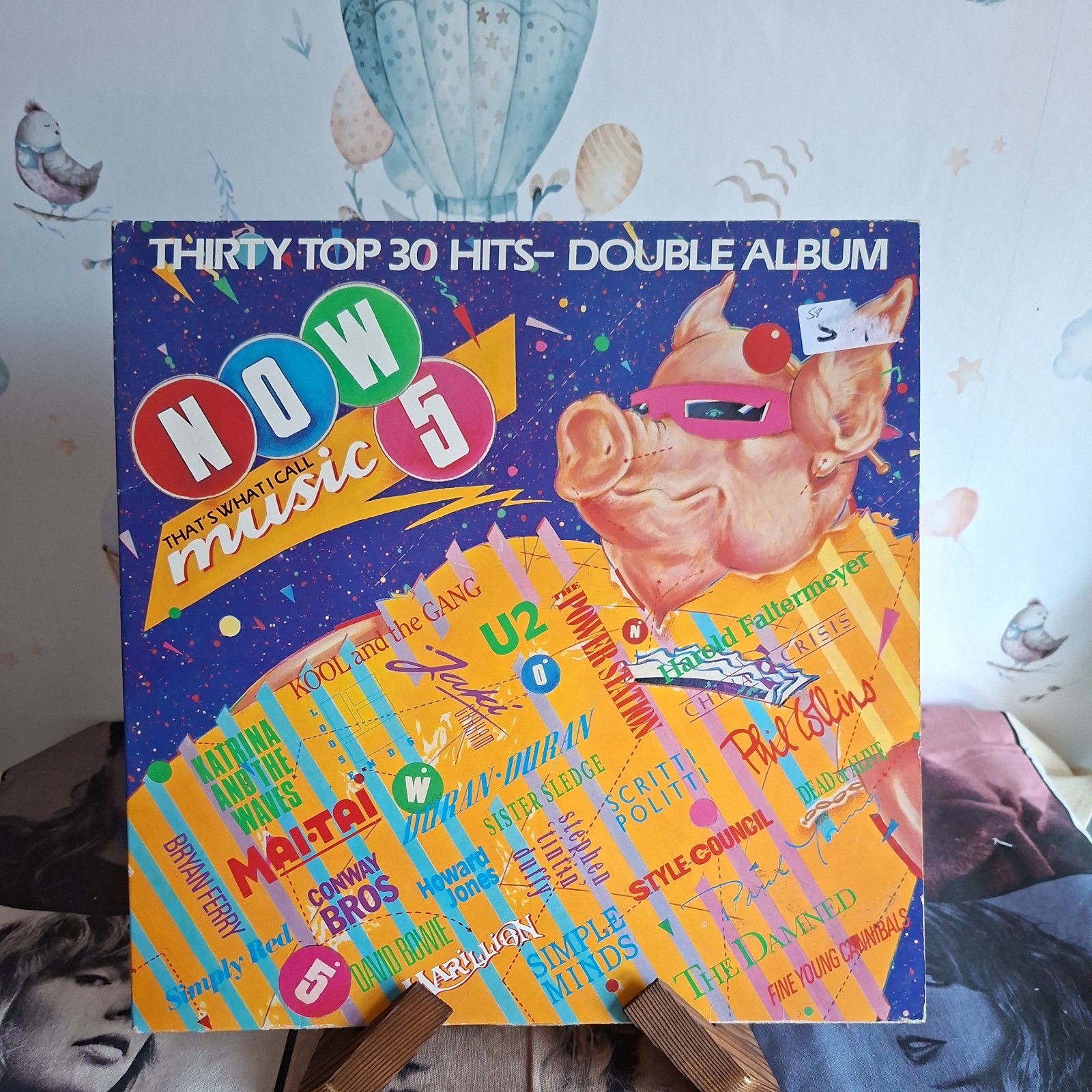 Now That’s What I Call Music 5 Double Gatefold Vinyl Album 1985