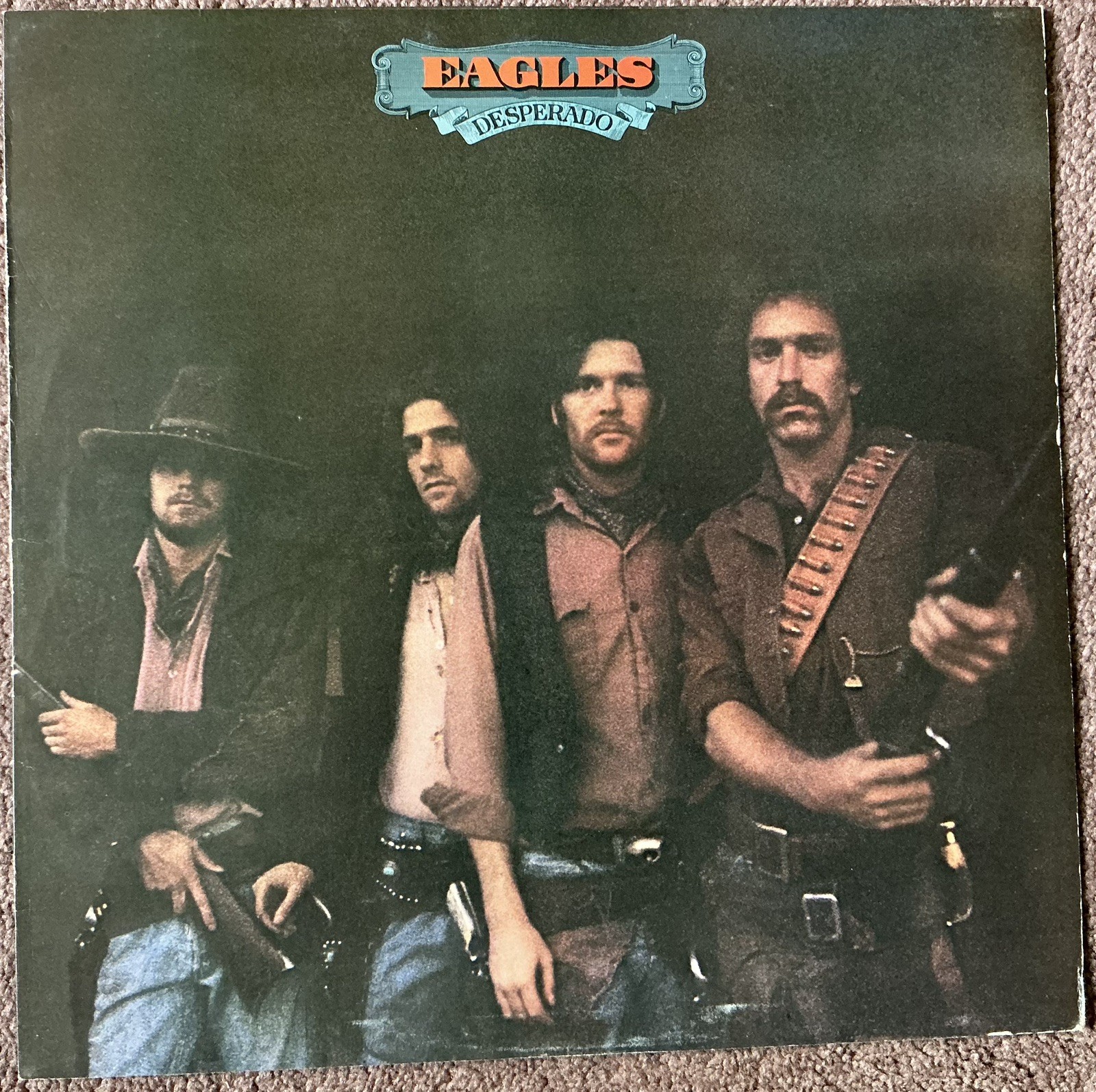 Eagles Desperado Asylum Records SYL 9011 1974 UK Reissue Vinyl LP